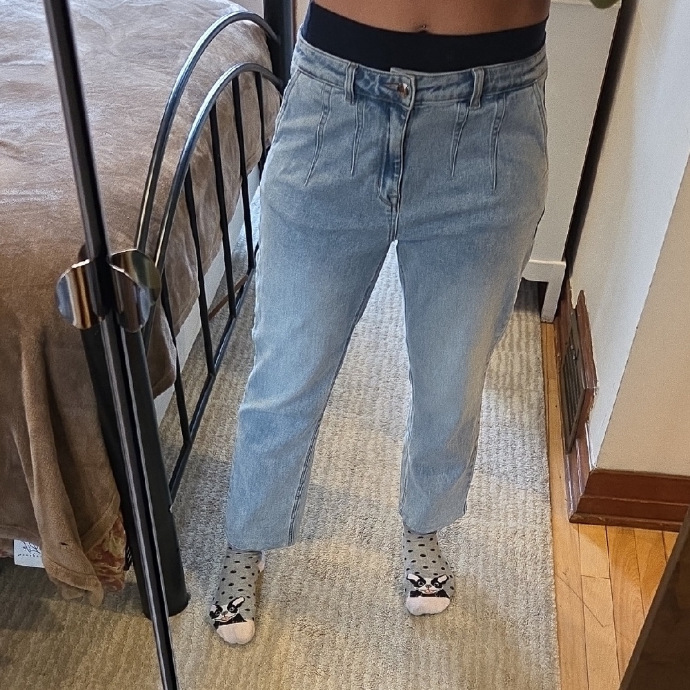 Tristan Light Wash Straight Leg Jeans